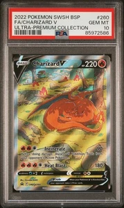 2022 Pokémon SWSH #260 Charizard V - Ultra-Premium Collection - PSA 10 GEM MINT - Bild 1 von 2