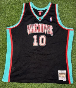 Vancouver Grizzlies Mitchell and Ness Mike Bibby Swingman Jersey Men’s Size 2XL - Picture 1 of 6