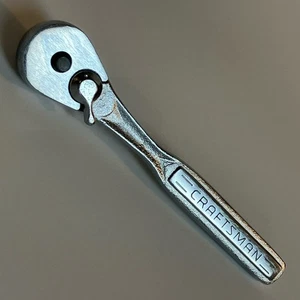 Craftsman USA 1/4" Dr. Quick Release Ratchet VF Series 43186 Forged In U.S.A. - Picture 1 of 19
