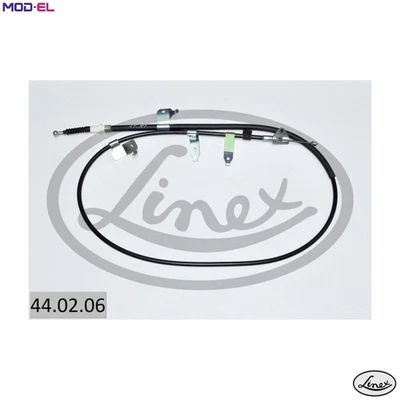 CABLE PULL PARKING BRAKE 44.02.06 FOR TOYOTA 1NR-FE 1.3L 1ND-TV 1.4L 4cyl - Image 1 of 4