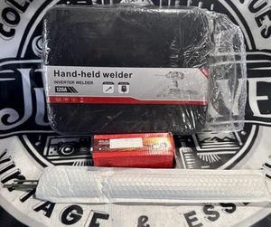 Portable Welding Machine, 110V Hand-held Inverter Welder 120A w/ Goggles & Rods - Picture 1 of 19