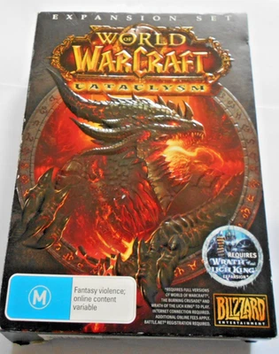 World Of WarCraft Cataclysm Expansion Set (WIN) PC Game Blizzard Complete - Image 1 of 4