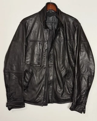 Jaqueta de couro ROGUE Moto Racer tamanho XL MSRP $725 - Imagem 1 de 4