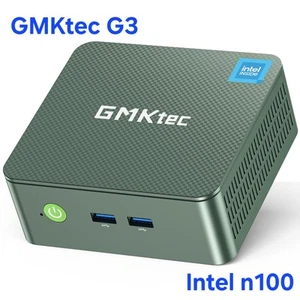 Mini PC Intel N100 8GB RAM 256GB SSD Windows 11  Wifi/BT GMKtec G3 - Afbeelding 1 van 7