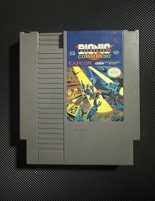 Bionic Commando (Nintendo Entertainment System, 1988) Working . - Image 1 of 3