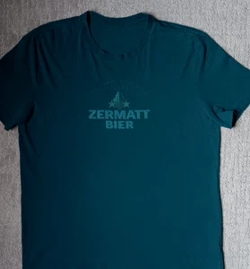 Vintage Zermatt Bier T-Shirt _ Größe L - Bild 1 von 2