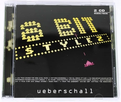 Ueberschall 8 Bit Stylez Audio & Akai Format Sound Library/Sampling Doppel CD - Bild 1 von 4