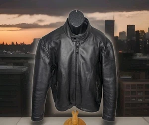Chaqueta acolchada River Road de cuero resistente para motocicletas de turismo HOMBRE XL 48 - Imagen 1 de 11