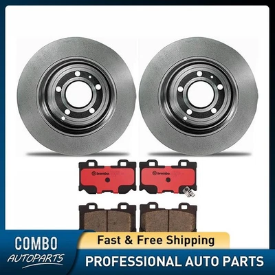 Juego de pastillas de freno de disco traseras para INFINITI G37 2009-2013 rotor de freno de disco Foto 1 de 4