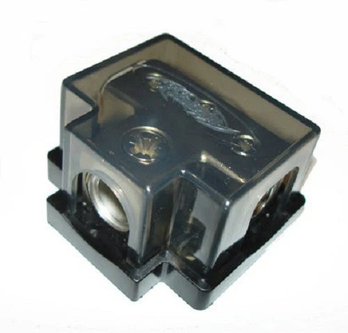 XScorpion Platinum Pro 0 2 4 Gauge Distribution T Block - Multi Port Grounding - Image 1 of 1