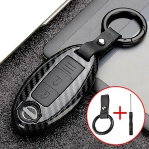 Car Remote Key Shell Cover Fob Case Pocket For Nissan 370Z Qashqai Leaf QX50 56 - Picture 1 of 6