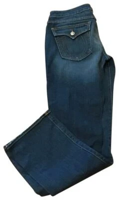 True Religion Billy in Palisades Distressed Flap Pocket Jeans Size 32 Orig $216 - Image 1 of 3