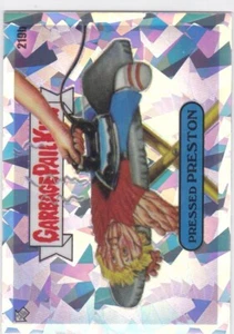 PRESSED PRESTON 2023 TOPPS CHROME GARBAGE PAIL KIDS OS6 ATOMIC #219B - Picture 1 of 2