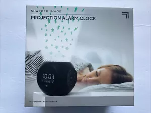Sharper Image Star Projection/Digital Multiple Alarm Sounds Clock - Picture 1 of 10