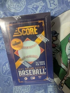 1993 Score Baseball Hobby Box Factory Sealed Possible Derek Jeter Rookie - Picture 1 of 2