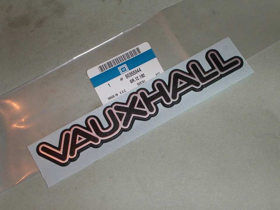 Vauxhall Cavalier MK3 GSI rear end badge, New - Image 1 of 1