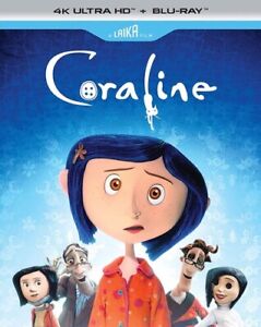 Coraline [Nouveau Blu-ray 4K UHD] 4K Mastering, Pack de 2