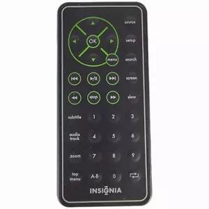 Insignia RC-1719 telecomando DVD doppio schermo ES06360 NS-MVDS7 NS-MVDS9 originale - Foto 1 di 4