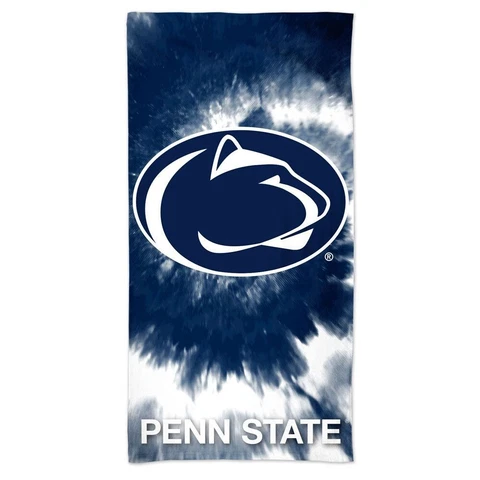 PENN STATE NITTANY LIONS TIE DYE 30"X60" SPECTRA BEACH TOWEL WINCRAFT 👀 Cover