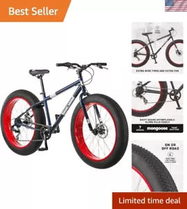 Revolutionary Dolomite 26-Inch Men’s Fat Tire Mountain Bike - Effortless Riding - Picture 1 of 9