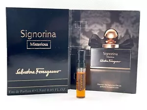 SALVATORE FERRAGAMO SIGNORINA MISTERIOSA 1.5ml EDP MINI SPRAY - Picture 1 of 1