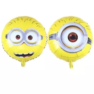 Despicable Me Minion Foil Balloon Birthday Decorations Supplies 18" double side - Picture 1 of 1