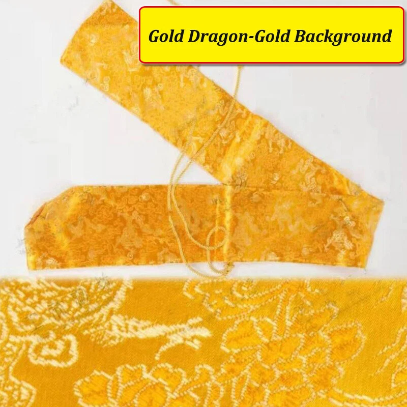 Шелковый самурай меч сумка Katana танто стрельбы из лука бант чехол дракон вышивка 70 ~ 200 см - Изображение 1 из 1