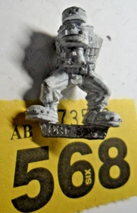 Warhammer 40k Ork Rogue Trader Ork metal Blood Axe Kepi Y568 - Picture 1 of 5