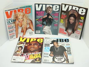 5 Vibe Magazine 2000-2008 Diddy Jay Z Lil' Kim Brandy Mary J Blige - Picture 1 of 24