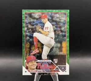 2023 Topps Series 1 Mark Appel #259 Green Foilboard Rookie RC /499 Phillies - Picture 1 of 2