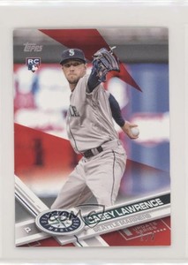 2017 Topps Mini Update Series Red /5 Casey Lawrence #US89 Rookie RC