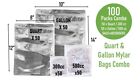Out Of Stock Quart Gallon Mylar Bags Set And Oxygen Absorbers Combo Pack 1 Gallon