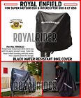 Fits Royal Enfield "BLACK BIKE COVER FOR INT 650 & GT 650 & SUPER METEOR 650