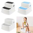 Kids Childrens Non Slip Dual Height Step Up Stool Toddlers Toilet Potty Training