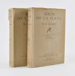 Hudson. Birds of La Plata. London & Toronto. 1920. 22 Color plates. First ed. - Picture 1 of 6