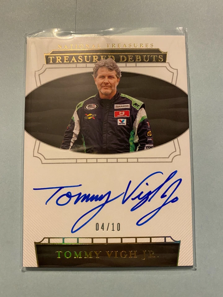 A23,150 - 2020 National Treasures Treasured Debuts #3 Tommy Vigh Jr Auto/10 - Image 1 of 1