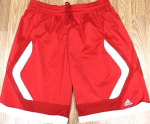 ADIDAS AEROREADY PANTALONES CORTOS LIGEROS POLIÉSTER ROJO CLARO Y BLANCO Talla MEDIANA, M - Imagen 1 de 5