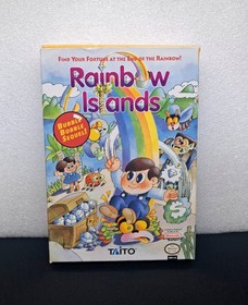 Rainbow Islands Nintendo NES Box Only No Manual or Cartridge Great Condition 