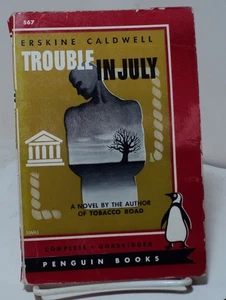 Trouble in July by Erskine Caldwell - Penguin 567 - 1945 - Picture 1 of 2