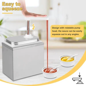 Home & Commercial Fudge Nacho Käse Sauce Pumpspender 2L Spender - Bild 1 von 9