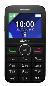 Alcatel 2008G  boxed Black/Silver sim free Unlocked 2G  New Big Button Warranty - Picture 1 of 9