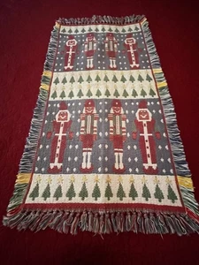 ALFOMBRA COLGANTE PARED CORREDOR MESA TEJIDO TAPIZ PARK B SMITH 40×22 CASCANUECES - Imagen 1 de 9