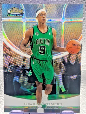 2005 FINEST RAJON RONDO SILVER REFRACTOR #160  ROOKIE CELTICS 215/319 - Image 1 of 3
