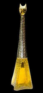 Retro Avon Gracioso Jirafa Perfume Topacio Tapa Tornillo Nueva Botella de Vidrio 8” Regalo - Imagen 1 de 5