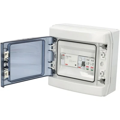 Garo GCS8EV40PME IP65 40A Type A RCBO + SPD PME FAULT DETECTION UNIT - Image 1 of 4