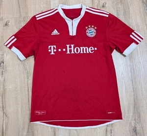 BAYERN MUNCHEN MUNICH 2009-2010 HOME FOOTBALL SHIRT JERSEY SIZE MENS L READ - Picture 1 of 12