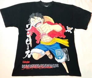 Civil Regime & One Piece LUFFY Pirate King Oversized Classic Tee Shirt Medium - Picture 1 of 8