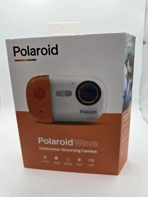 Polaroid Wave Underwater Streaming WiFI Memory Card Waterproof Camera - Orange - Image 1 of 4