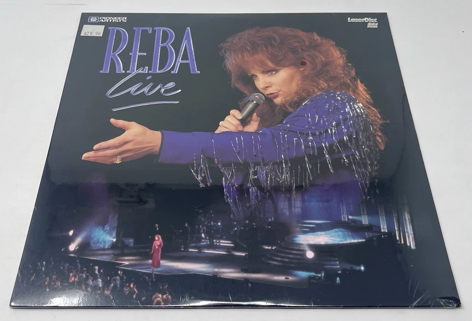 REBA LIVE Laserdisc LD McENTIRE BRAND NEW SEALED Foto 1 de 2