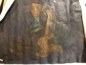 Vietnamese Vintage original oil painting bought many years ago from Vietnam  - Picture 1 of 11